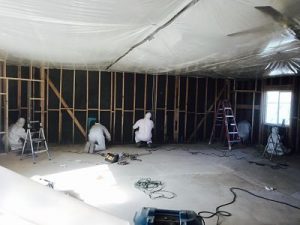 Mold Removal Team On Site